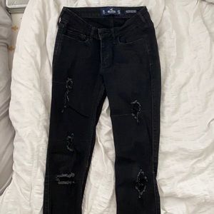 Hollister Low-rise Black Jeans